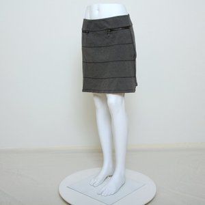 Athleta Strata Ponte Knit A Line Skirt